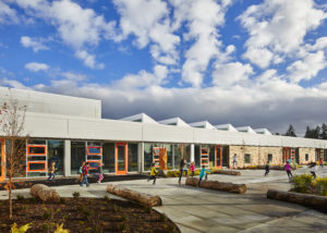 Arlington Elementary School. Tacoma, Washington.
Image license: Mahlum Architects, Tacoma Public Schools, Steve Murakami (project manager), CPL and AHBL. © Copyright 2017 Benjamin Benschneider All Rights Reserved. Usage may be arranged by contacting Benjamin Benschneider Photography. Email: bbenschneider@comcast.net or phone: 206-789-5973.